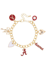ALABAMA ICONS CHARM BRACELET