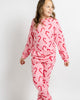 GIRLS CANDY CANE WISHES PAJAMAS