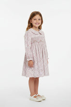 Load image into Gallery viewer, PINK FLOWER JULIETTE DRESS - GARDEN WHISPERS
