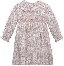 Load image into Gallery viewer, PINK FLOWER JULIETTE DRESS - GARDEN WHISPERS
