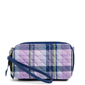 CROSSBODY AMETHYST PLAID