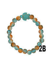 Load image into Gallery viewer, SIMPLY SOUTHERN TURTLE TRACKER BEAD BRACELET
