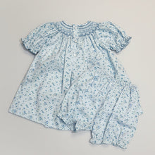 Load image into Gallery viewer, BLUE ROSES FLORAL DRESS
