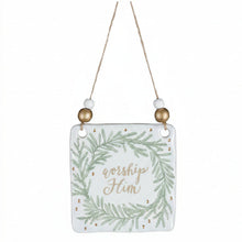 Load image into Gallery viewer, CHRISTMAS IMPRESSIONS MESSAGE ORNAMENTS
