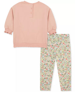 HEART 2PC. SWEATSHIRT SET
