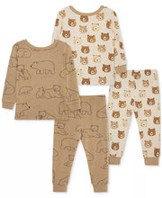 Load image into Gallery viewer, BEAR 4PC. BAMBOO PJ
