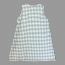 Load image into Gallery viewer, ADDISON A-LINE GREEN GINGHAM DRESS
