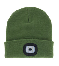 Load image into Gallery viewer, RECHARGEABLE LED BEANIE-OWN THE NIGHT
