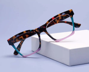 PEEPERS READERS BIRDIE- PINK/COLORBLOCK