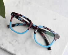 Load image into Gallery viewer, PEEPERS READERS TO THE MAX - LIGHT BLUE BOTANICO
