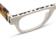 Load image into Gallery viewer, PEEPERS READERS BERNADETTE- WHITE/TORTOISE

