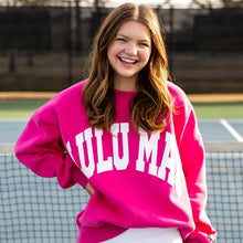 Load image into Gallery viewer, LULU MAC SWEATSHIRT - HOT PINK
