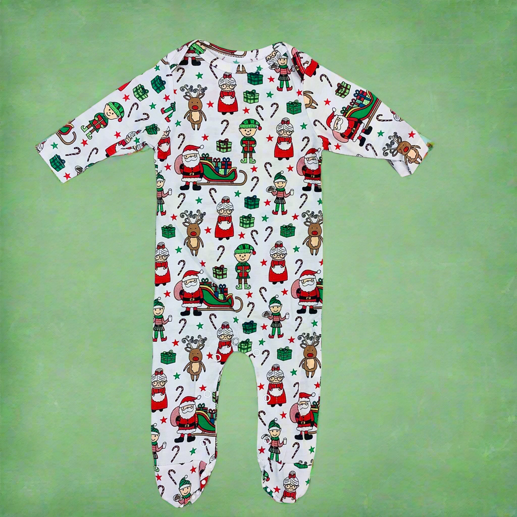 INFANT ALL THINGS CHRISTMAS JAMMIE SETS L/S