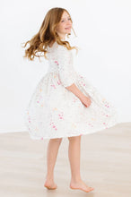 Load image into Gallery viewer, WHIMSICAL WILDFLOWER TWIRL DRESS
