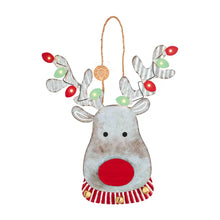 Load image into Gallery viewer, LIGHT UP TIN REINDEER
