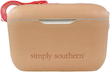 Load image into Gallery viewer, SIMPLY SOUTHERN RETRO 21 QT. COOLER - TAN
