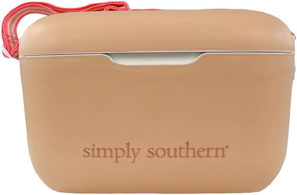 SIMPLY SOUTHERN RETRO 21 QT. COOLER - TAN – Deb & Co. Boutique