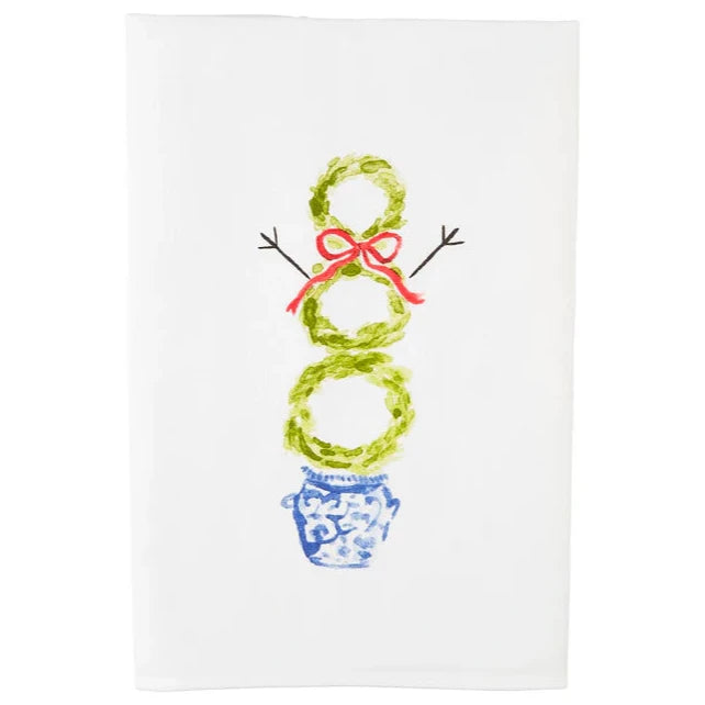 CHRISTMAS TOPIARY TOWEL