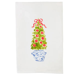 CHRISTMAS TOPIARY TOWEL