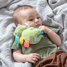 Load image into Gallery viewer, TAGGIES TEETHER RATTLE-PEEPERS FROG
