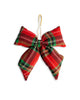 SINCLAIR FABRIC BOW ORNAMENT -