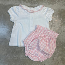 Load image into Gallery viewer, GIRLS TEE AND PRINTED DIAPER COVER SET - TINY GIRAFFE
