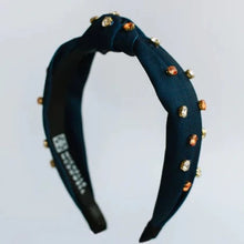 Load image into Gallery viewer, HEADBAND KRISTA NAVY/ORANGE
