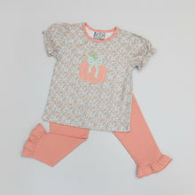 Load image into Gallery viewer, PUMPKIN APPLIQUE LEGGING SET
