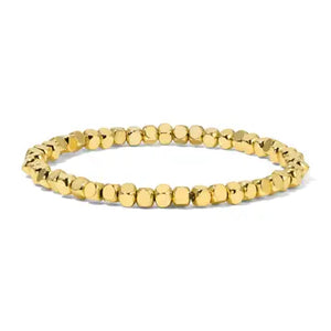 4mm CUBE BRACELET