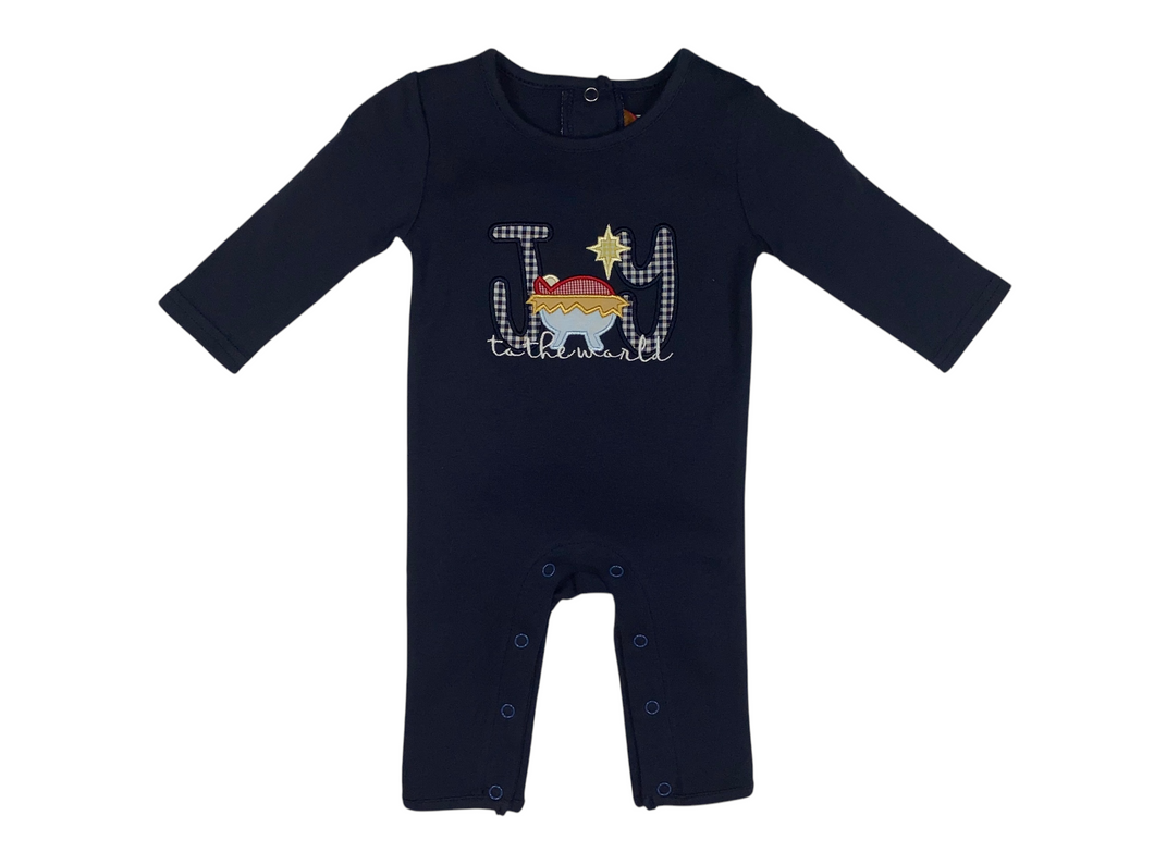 JOY TO THE WORLD BOYS ROMPER