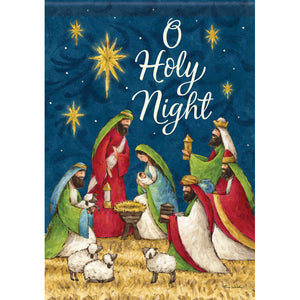 NATIVITY GARDEN FLAG