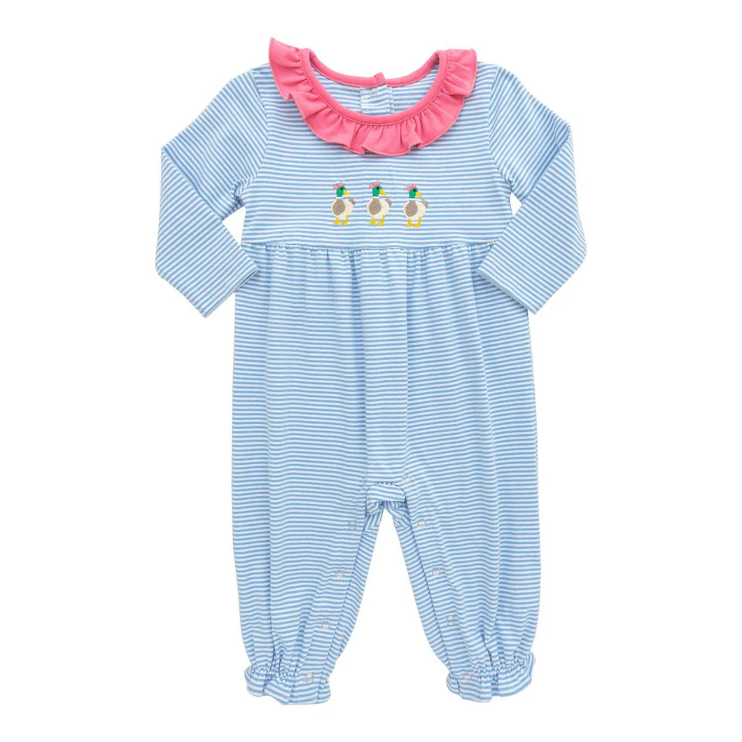 MALLARD RUFFLE ROMPER