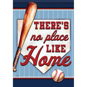 NO PLACE LIKE HOME GARDEN FLAG