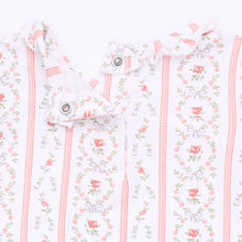 Load image into Gallery viewer, MARNIE ROSEBUD STRIPE KIMONO GOWN &amp; HEADBAND

