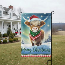 Load image into Gallery viewer, MOOEY HIGHLAND - GARDEN FLAG
