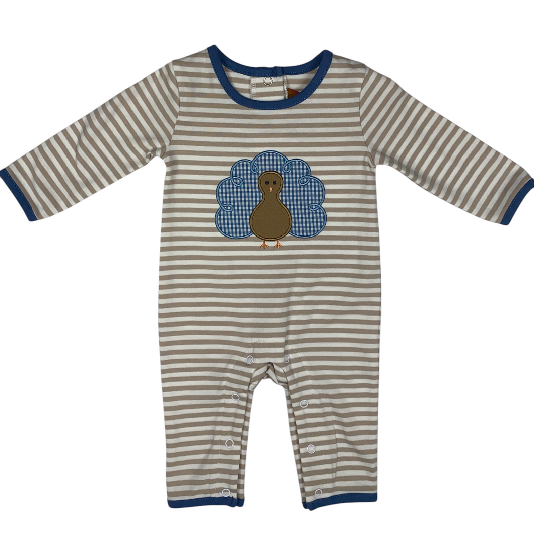 TATE THE TURKEY BOYS ROMPER