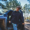 FIELDSTONE DOGWOOD PULLOVER 1/4 ZIP - BLACK