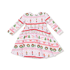 SUGAR PLUM FAIRY-NUTCRACKER FAIR TWIRL DRESS