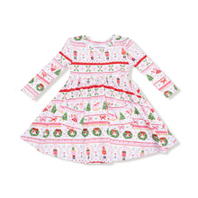 Load image into Gallery viewer, SUGAR PLUM FAIRY-NUTCRACKER FAIR TWIRL DRESS
