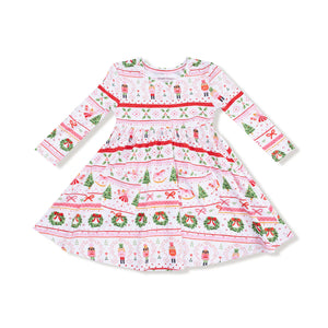 SUGAR PLUM FAIRY-NUTCRACKER FAIR TWIRL DRESS