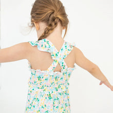 Load image into Gallery viewer, DAISIES SMOCKED RUFFLE TIERED SUNDRESS
