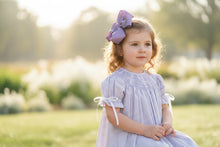 Load image into Gallery viewer, FAITH SMOCKED LAVENDER BISHOP
