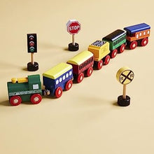 Load image into Gallery viewer, BOXED WOOD TRAIN SET
