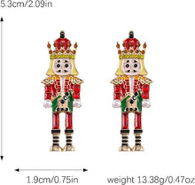 Load image into Gallery viewer, NUTCRACKER  EARRINGS
