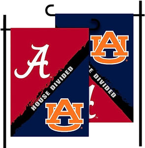 HOUSE DIVIDED APPLIQUE FLAG