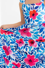 Load image into Gallery viewer, VIVID GARDEN RUFFLE MAXI DRESS
