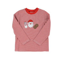 Load image into Gallery viewer, COOKIES AND MILK APPLIQUE BOYS BEAU L/S TEE
