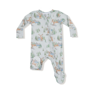 BUCK DEER 2 WAY ZIPPER FOOTIE