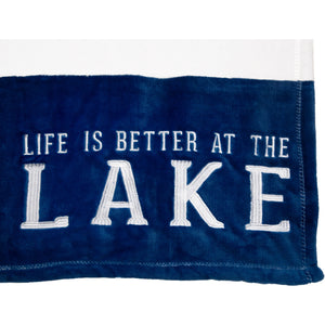 LAKE 50" X 60" PLUSH BLANKET