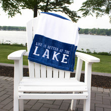 Load image into Gallery viewer, LAKE 50&quot; X 60&quot; PLUSH BLANKET

